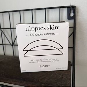 Nippies Skin No-Show Inserts Nipple Covers Espresso Color A-C